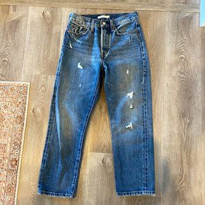 Levi's Wedgie Straight Leg Jeans